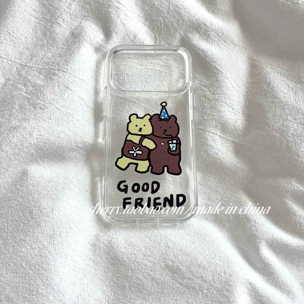 Korean Ins Cute Yellow & Brown - Yellow Phone Accessories ulasan dan harga