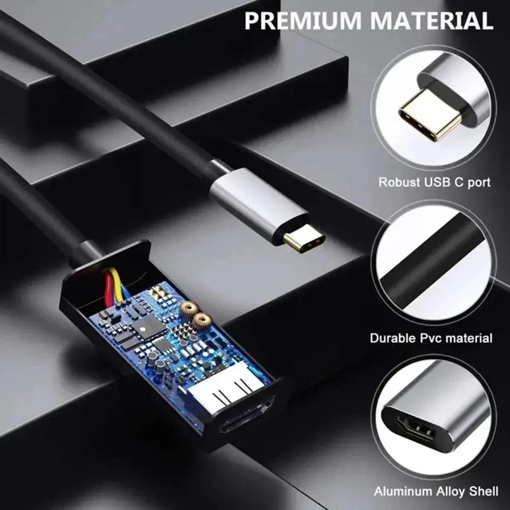 4K 60Hz  Type C to HDMI Adapte - Hdmi Phone Adapter ulasan dan harga