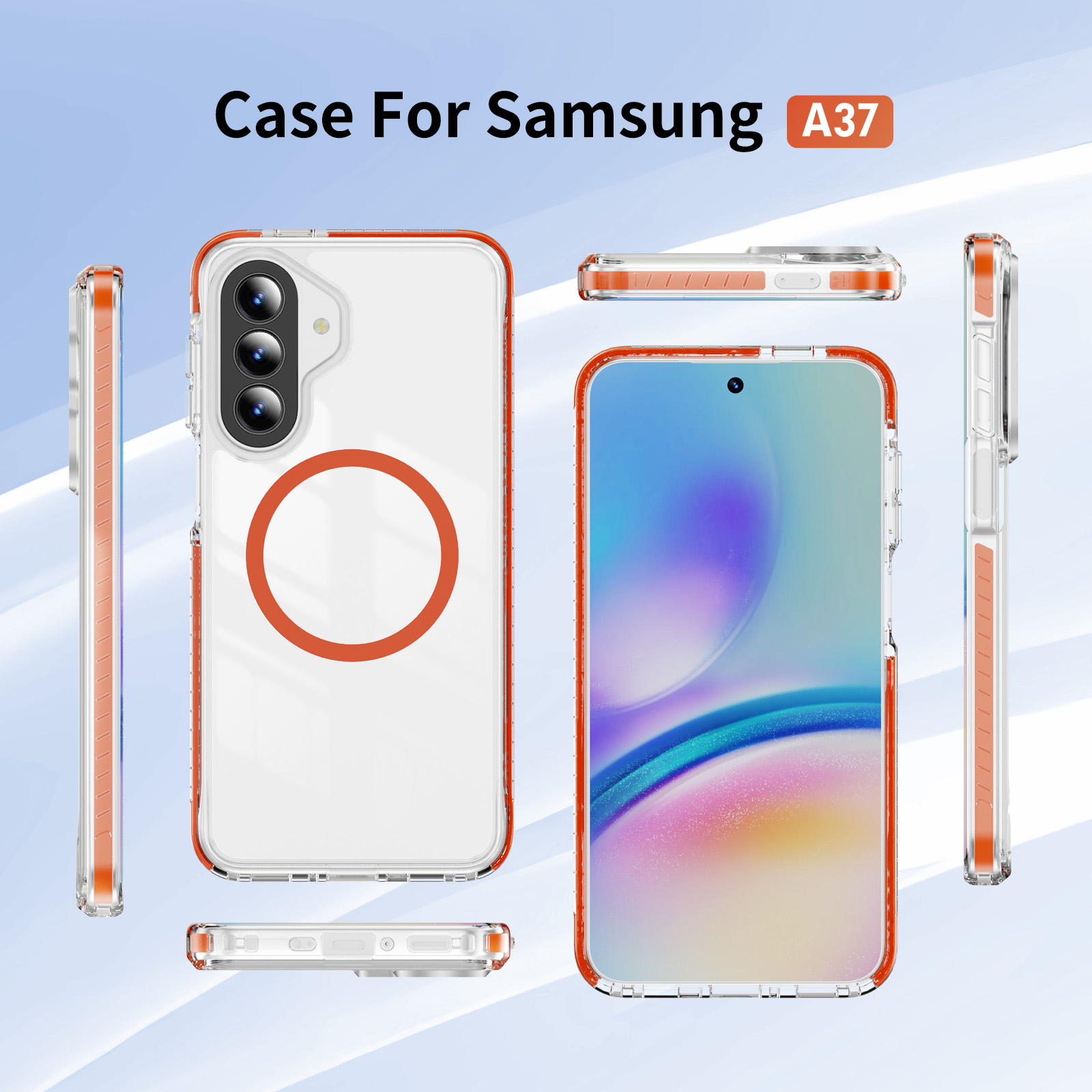 Luxury Colored AntiSlip Strip  - Yellow Phone Accessories ulasan dan harga