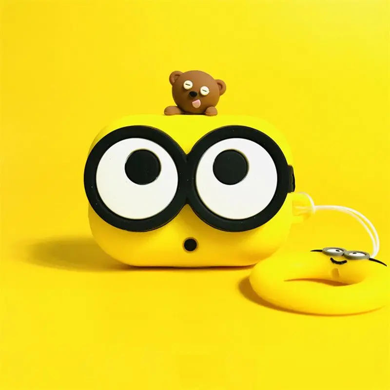 Minionsed Cute Cartoon Silicon - Airpod Case Cover ulasan dan harga