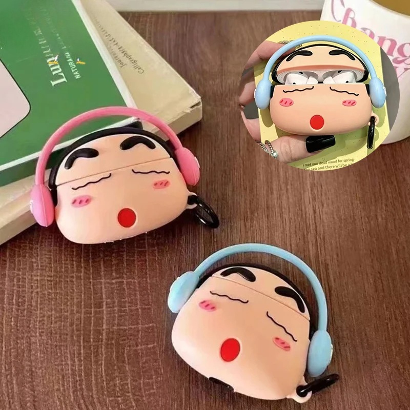 Crayon ShinChans Case for Appl - Airpod Case Cover ulasan dan harga
