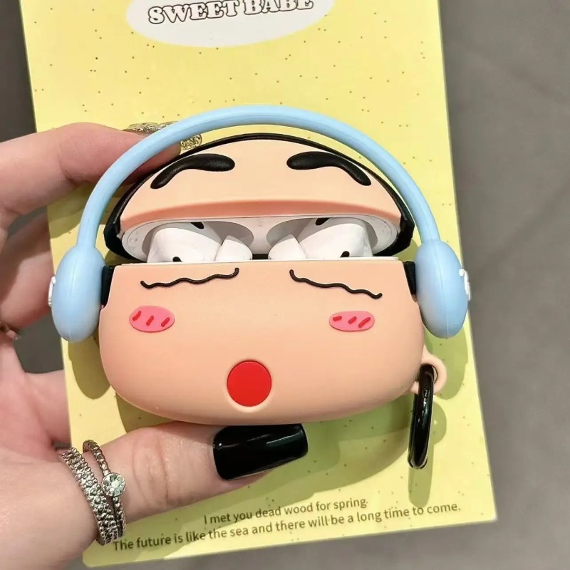 Crayon ShinChans Case for Appl - Airpod Case Cover ulasan dan harga