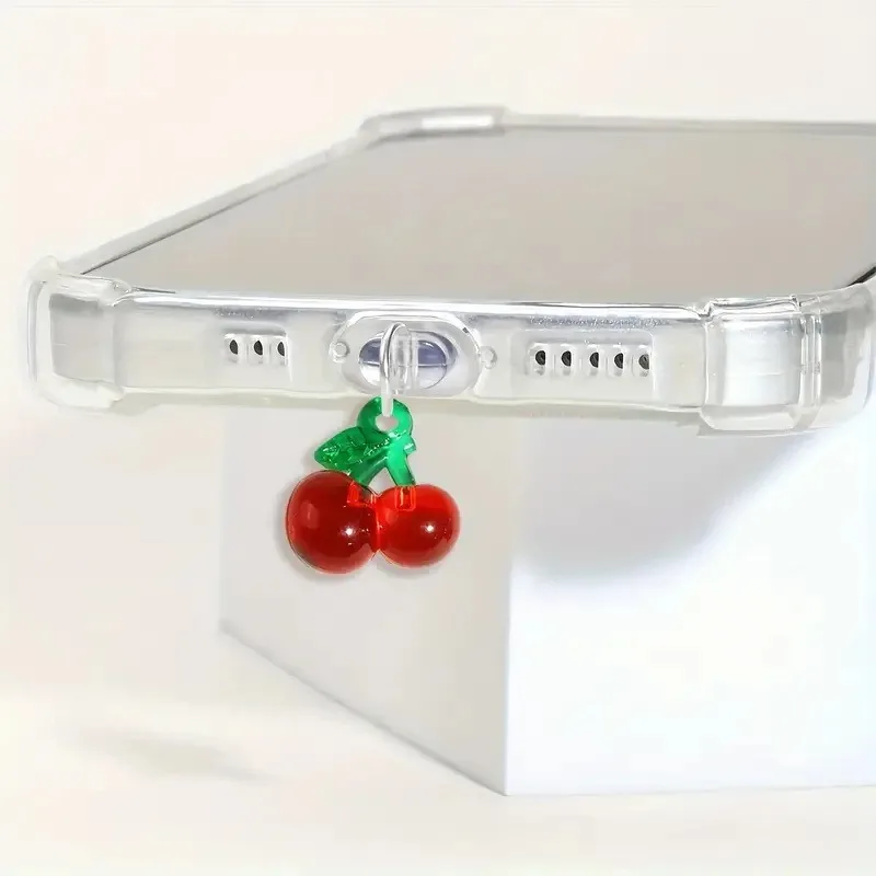 1pcs Red Cherry Phone Dust Plu - Phone Accessories Red ulasan dan harga
