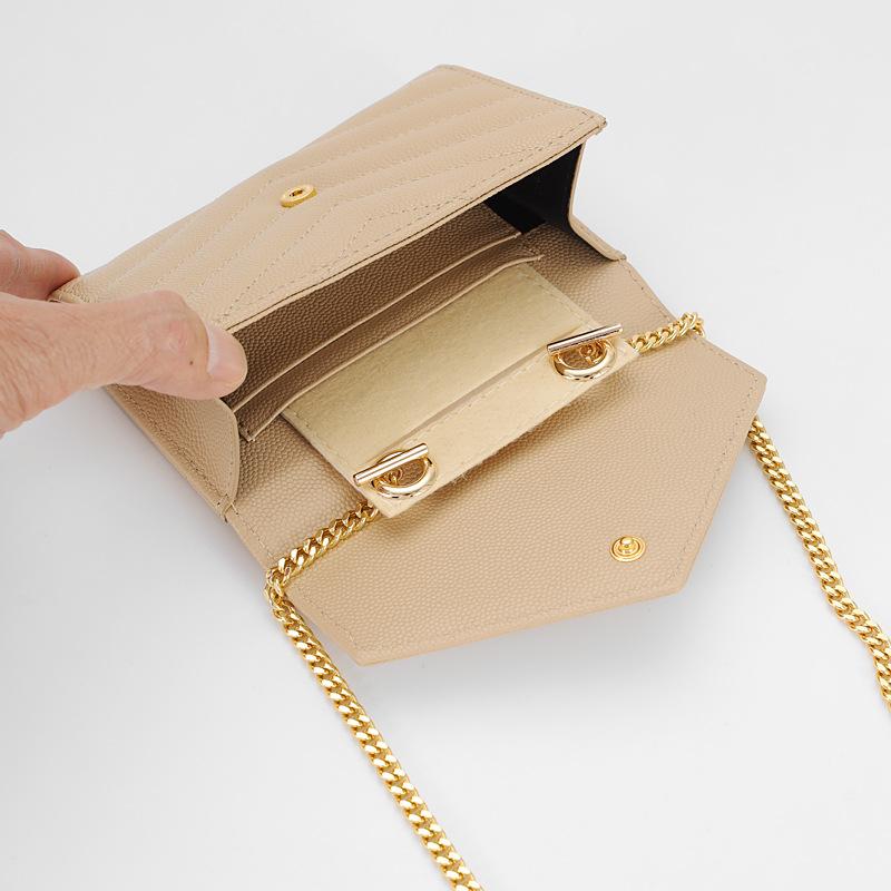 Felt Wallet Insert Purse Chain - Phone Accessories Organizer ulasan dan harga