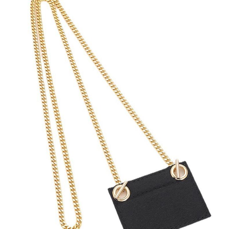 Felt Wallet Insert Purse Chain - Phone Accessories Organizer ulasan dan harga