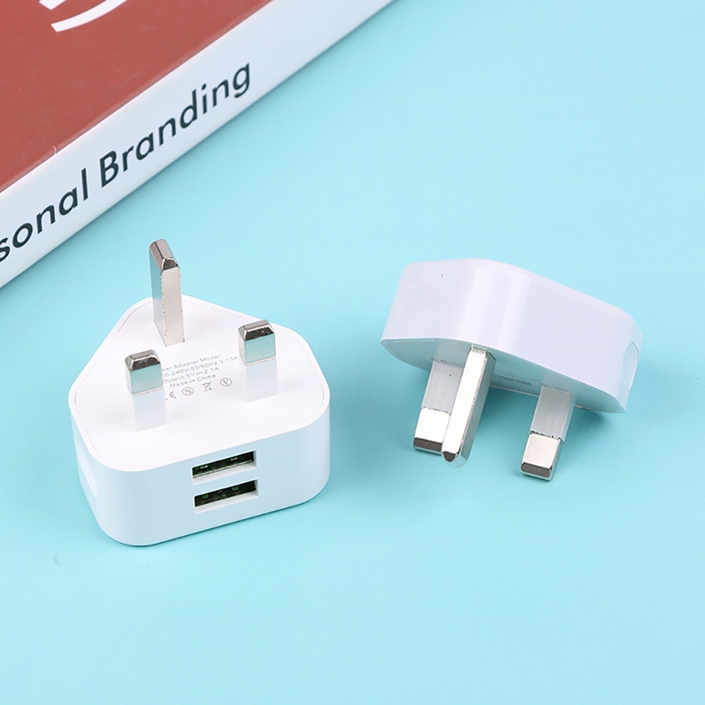 2in1 USB UK Plug 3 Pin Wall Ch - Phone Accessories Vivo ulasan dan harga