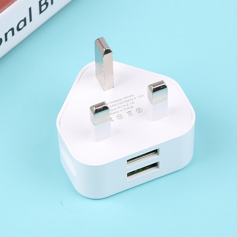 2in1 USB UK Plug 3 Pin Wall Ch - Phone Accessories Vivo ulasan dan harga